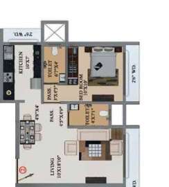 buildtech artiz elite apartment 1 bhk 489sqft 20204116124140