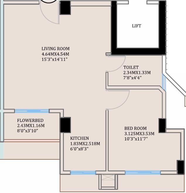 Other, cci-rivali-park 1 Bedroom 419 Sq.Ft. Apartment In Borivali East Mumbai 6556949