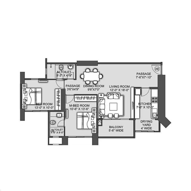 Other, cci-rivali-park 2 Bedroom 640 Sq.Ft. Apartment In Borivali East Mumbai 8267090