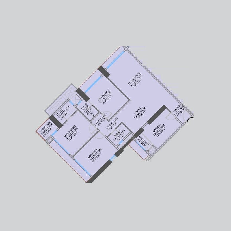 Other, cci-rivali-park 3 Bedroom 906 Sq.Ft. Apartment In Borivali East Mumbai 8803766