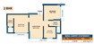 Chaitanya Nishigandh 2 BHK Layout