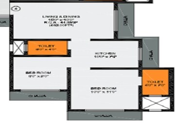  2 BHK Apartment at Chaitanya Om Shivam, Borivali West – for Sale