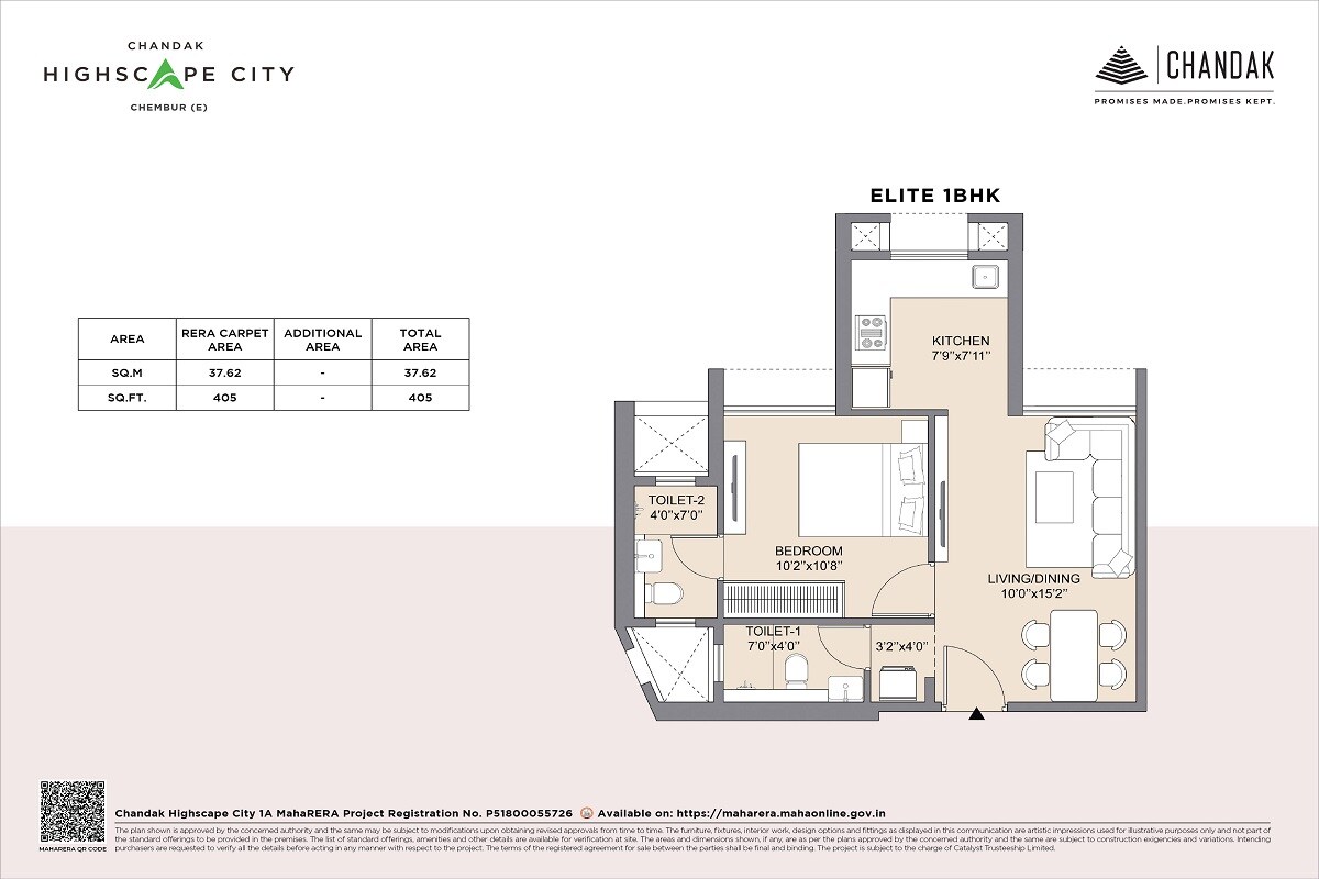  1 BHK Apartment at Chembur – for Sale