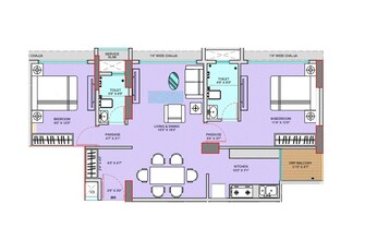 2 BHK Apartment For Resale in Chitra Apartrment Chembur Mumbai  7446718