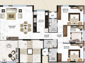  3 BHK Apartment at Concrete Sai Sansar, Chembur – for Sale