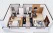 Crescent Sky Heights Phase 2 Wing D And E 1 BHK Layout