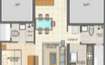 Crystal F W Tower 1 BHK Layout