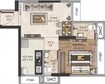 Crystal Heights Kurla 1 BHK Layout