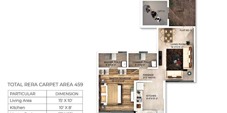 daga sofrance apartment 1 bhk 459sqft 20220804130841