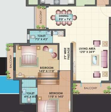 damji mahavir habitat apartment 2 bhk 1999sqft 20204704154714