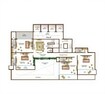 DB Orchid Turf View 4 BHK Layout