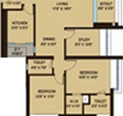 db orchid woods apartment 2 bhk 1420sqft 20213314103352