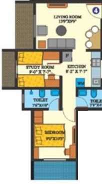 dbr dias residency park apartment 2 bhk 900sqft 20210916150956