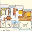 DBR Paramount Heights 2 BHK Layout