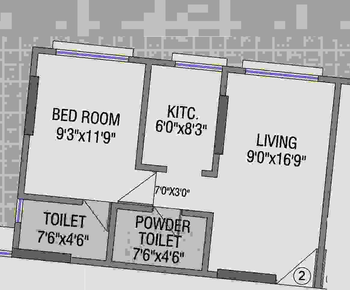 1 BHK 360 Sq. Ft. Apartment in Deraiya Classico