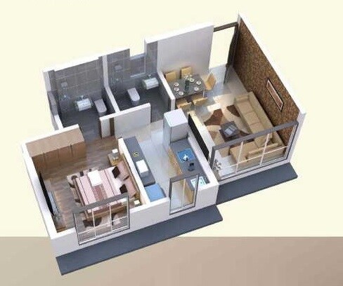  1 BHK Apartment at DGS Sheetal Tapovan, Pathan Wadi – for Sale