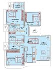 Disha Sat Anupa CHS 3 BHK Layout