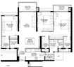 DLF The Westpark 3 BHK Layout