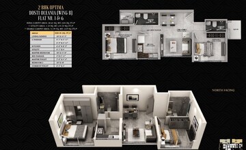  2 BHK Apartment at Dosti Eastern Bay Phase 1, Wadala – for Sale