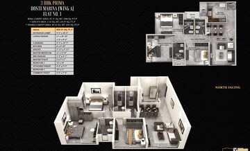  3 BHK Apartment at Dosti Eastern Bay Phase 1, Wadala – for Sale