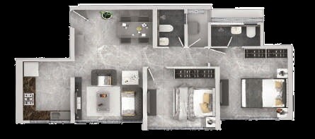  2 BHK Apartment at Dosti Eastern Bay Phase 3, Wadala – for Sale