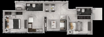  2 BHK Apartment at Dosti Eastern Bay Phase 3, Wadala – for Sale