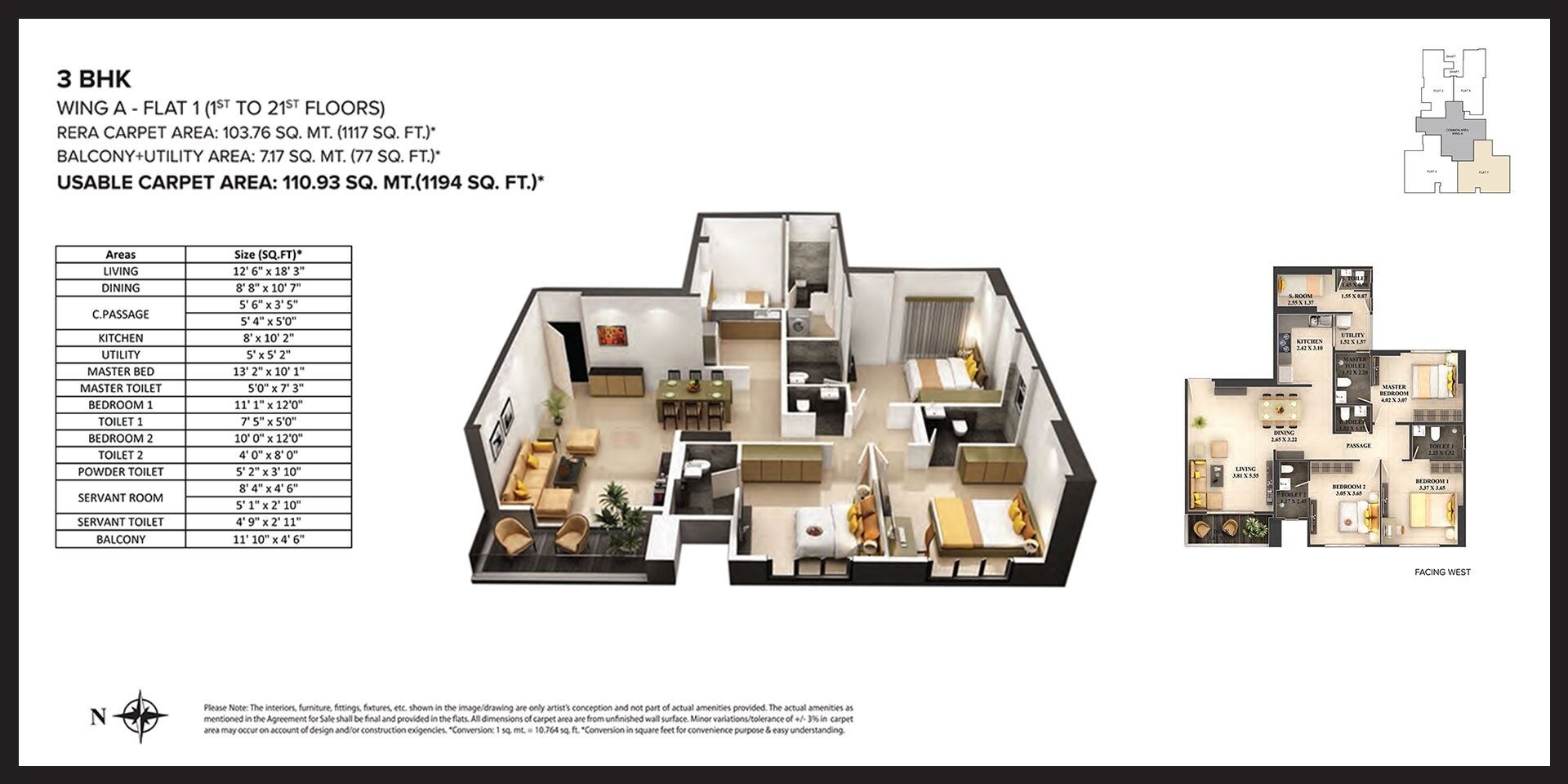 Other, dosti-mezzo-22 3 Bedroom 1194 Sq.Ft. Apartment In Sion East Mumbai 7603685