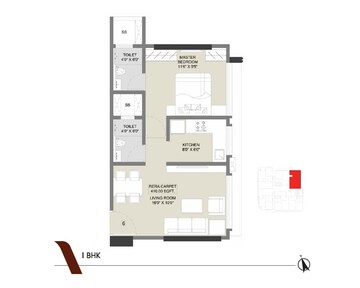  1 BHK Apartment at Dotom Vue, Borivali West – for Sale