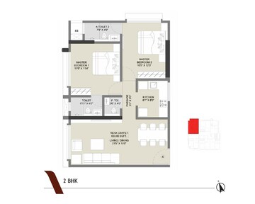  2 BHK Apartment at Dotom Vue, Borivali West – for Sale