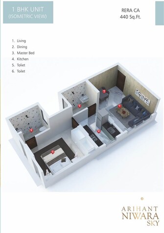 1 BHK Apartment For Resale in Dream Arihant Niwara Sky Atis Chs Mumbai  7759061
