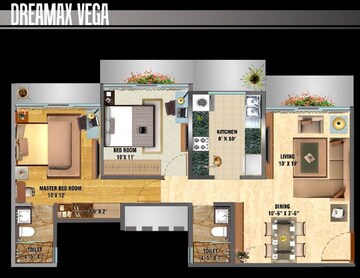  2 BHK Apartment at Dreamax Vega, Andheri East – for Sale