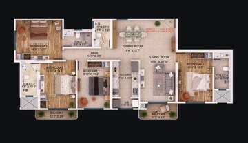  4 BHK Apartment at DSD Aura, Borivali West – for Sale