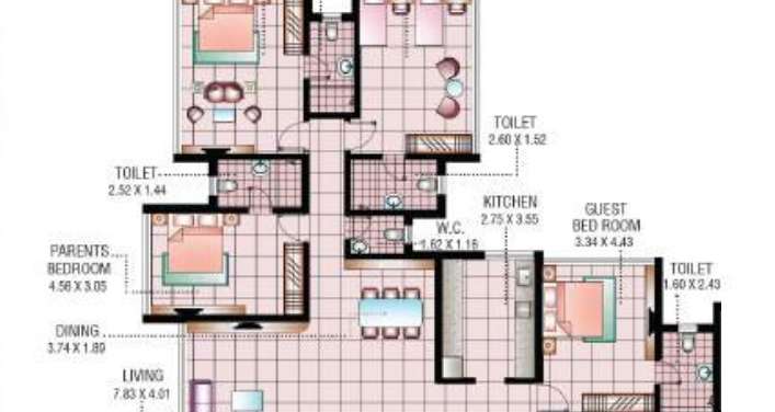 dss mahavir universephoeenix apartment 4 bhk 1495sqft 20230417170459