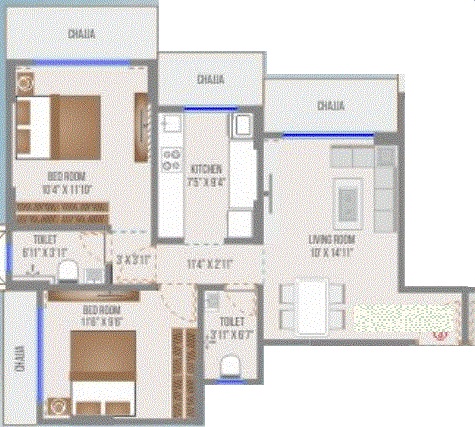 DV Divya Jyoti CHS Floor Plans - Borivali West, Mumbai