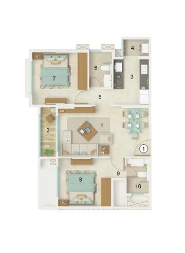  2 BHK Apartment at Dynamix Luma, Andheri East – for Sale