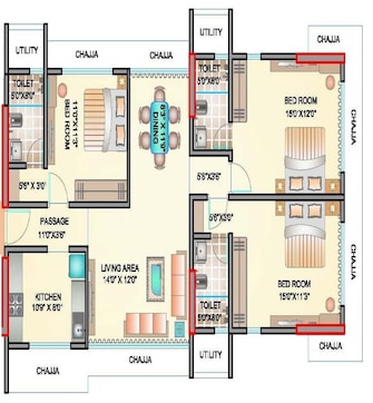 3 BHK Apartment For Rent in Ekta Iris Khar West Mumbai  7685616