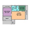 Emonics Prestige 1 BHK Layout