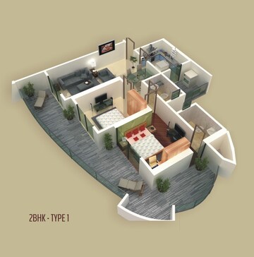  2 BHK Apartment at Gauri Excellency, Kandivali West – for Sale