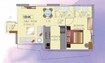 GM Chandan Apartment 1 BHK Layout