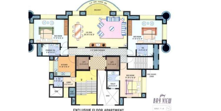 godrej bayview apartment 3bhk 2550sqft 20205325155339