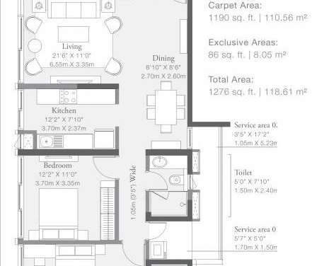 godrej platinum mumbai apartment 3 bhk 1190sqft 20212001172054
