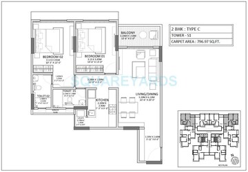  2 BHK Apartment at Godrej Prime, Chembur – for Sale