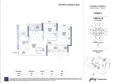  2 BHK Apartment at Godrej Reserve Kandivali, Kandivali East – for Sale