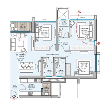  3 BHK Apartment at Godrej Reserve Kandivali, Kandivali East – for Sale