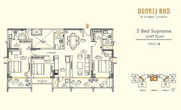  3 BHK Apartment at Godrej RKS, Chembur – for Sale