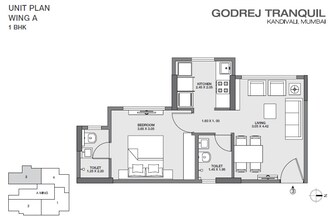 1 BHK Apartment For Resale in Godrej Tranquil Kandivali East Mumbai  7779757