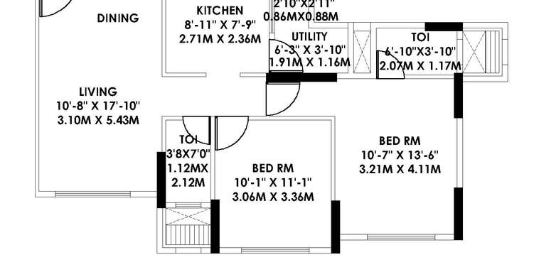 gundecha greens apartment 2 bhk 680sqft 20224918174929