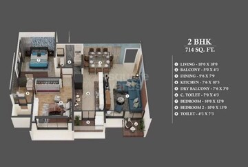  2 BHK Apartment at Gurukrupa Dhyanam, Versova – for Sale