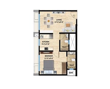  1 BHK Apartment at Harasiddh Viraaj, Malad East – for Sale