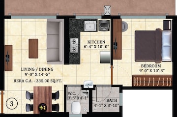  1 BHK Apartment at Harshail Hornbill, Malad West – for Sale